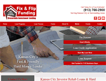 Tablet Screenshot of crossroadsinvestmentlending.com